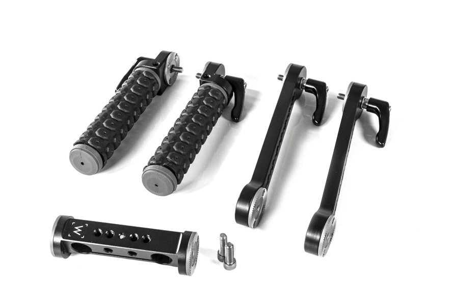 wooden camera rosette handle kit rubber